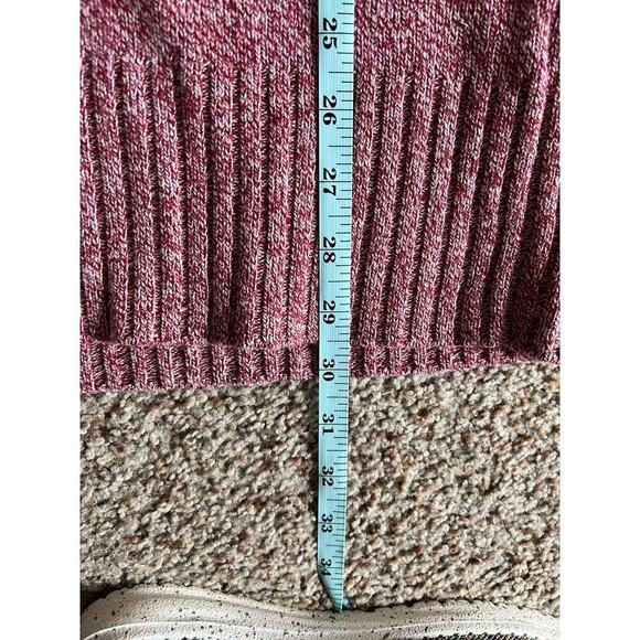 Athleta Vital VNeck Tunic, Small, pink/red, wool & cashmere - Picture 8 of 10